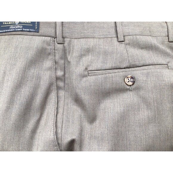 JB Britches Trabaldo‎ Togna Super 110's Wool Flat Front Dress